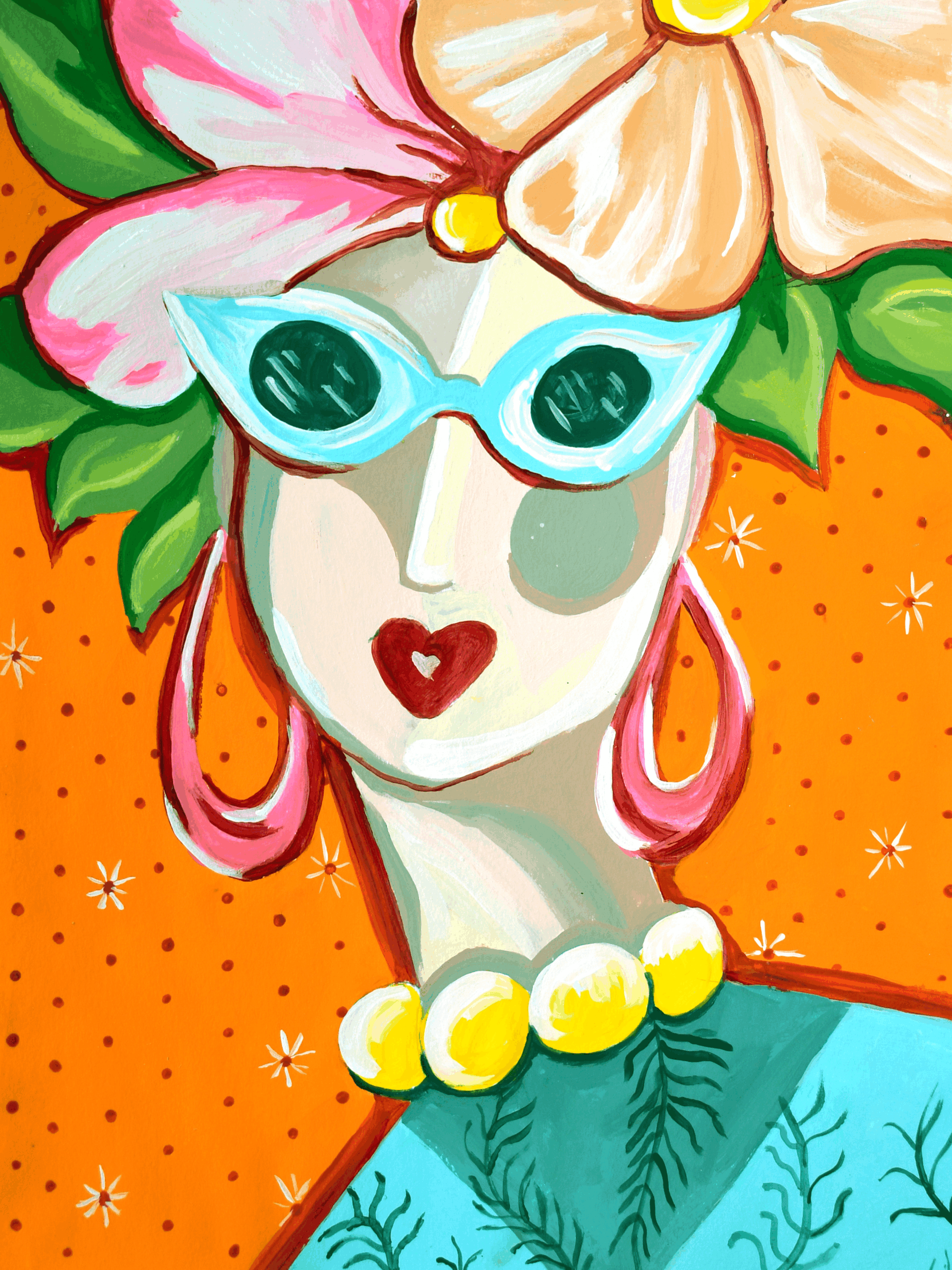 Clementine - Original - Linda Hannon Art